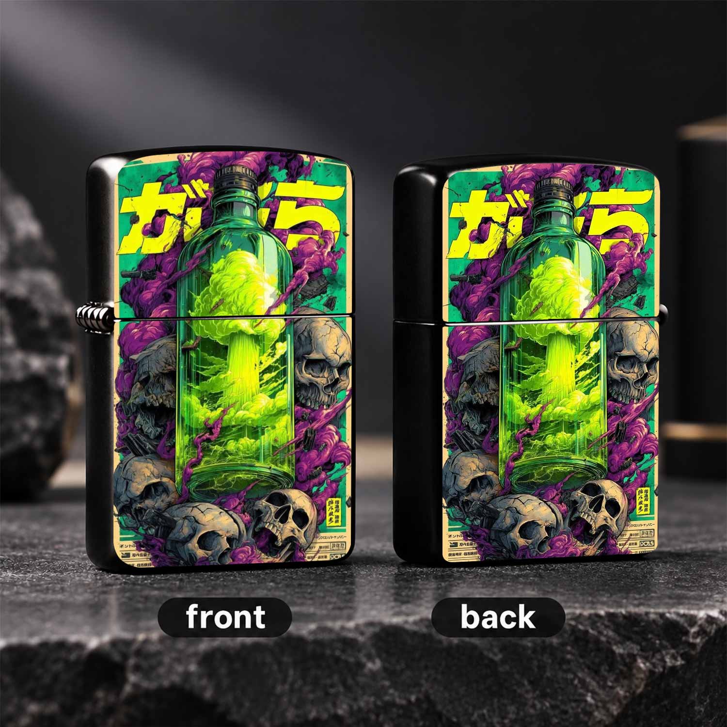 ولاعة سايبر ريترو بتصميم سحابة - مراجعة Vintage Collectible Bottles وسعره