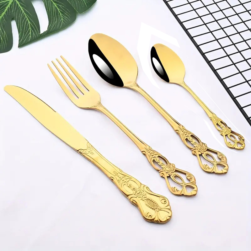 4/24 قطعة من أدوات المائدة الأ - مراجعة Vintage Collectible Spoons وسعره