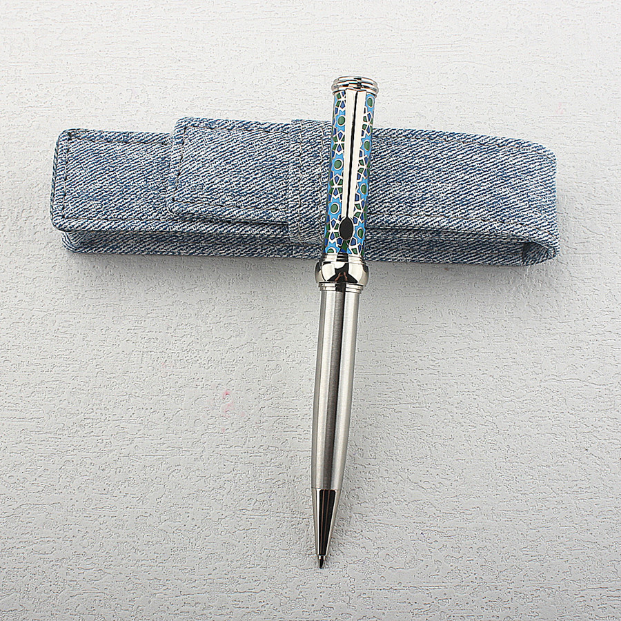 قلم حبر جاف معدني فاخر بنمط طا - مراجعة Vintage Collectible Pens وسعره